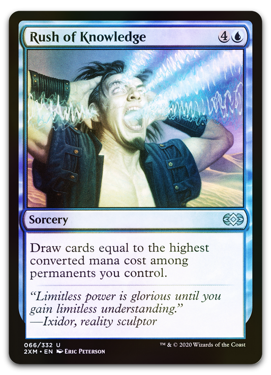 Rush of Knowledge (Double Masters)