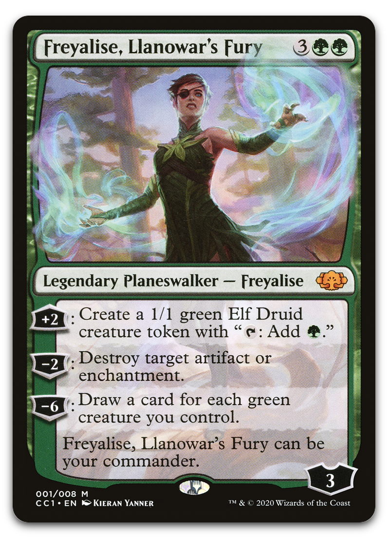 Freyalise, Llanowar's Fury (Commander Collection: Green)