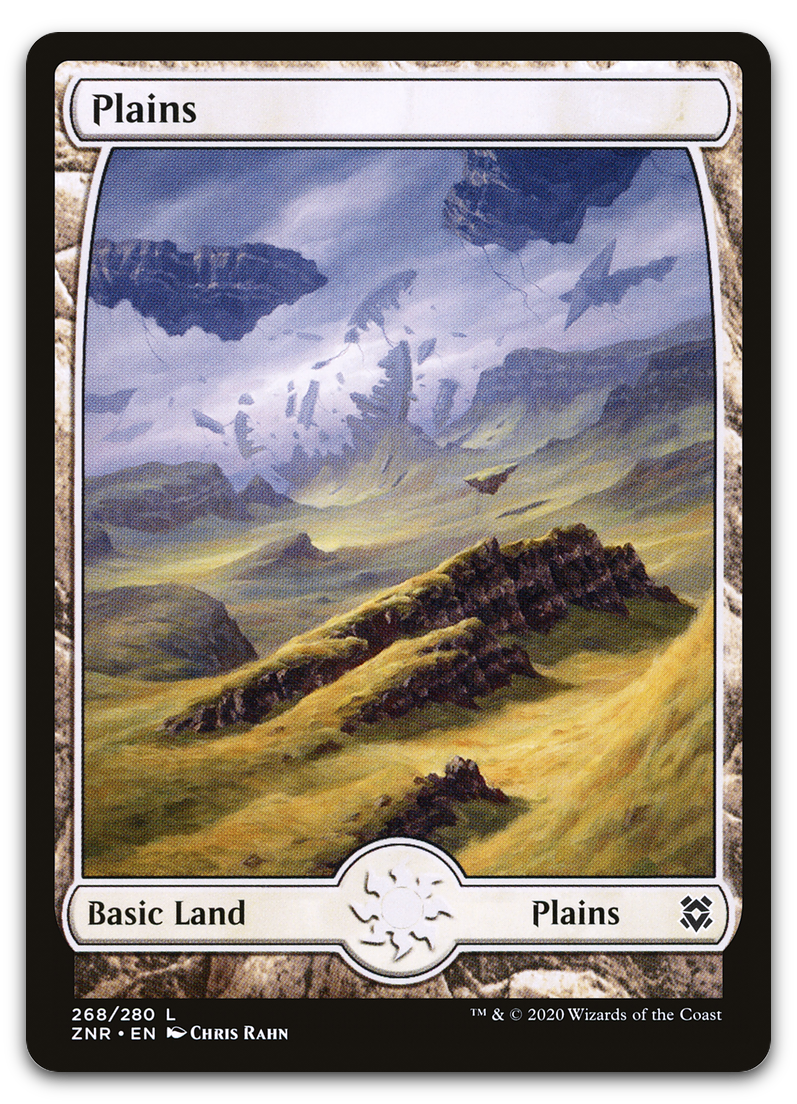 Plains (268) - Full Art (Zendikar Rising)