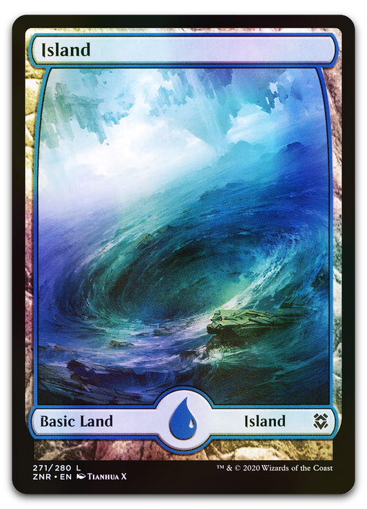 Island (271) - Full Art (Zendikar Rising)