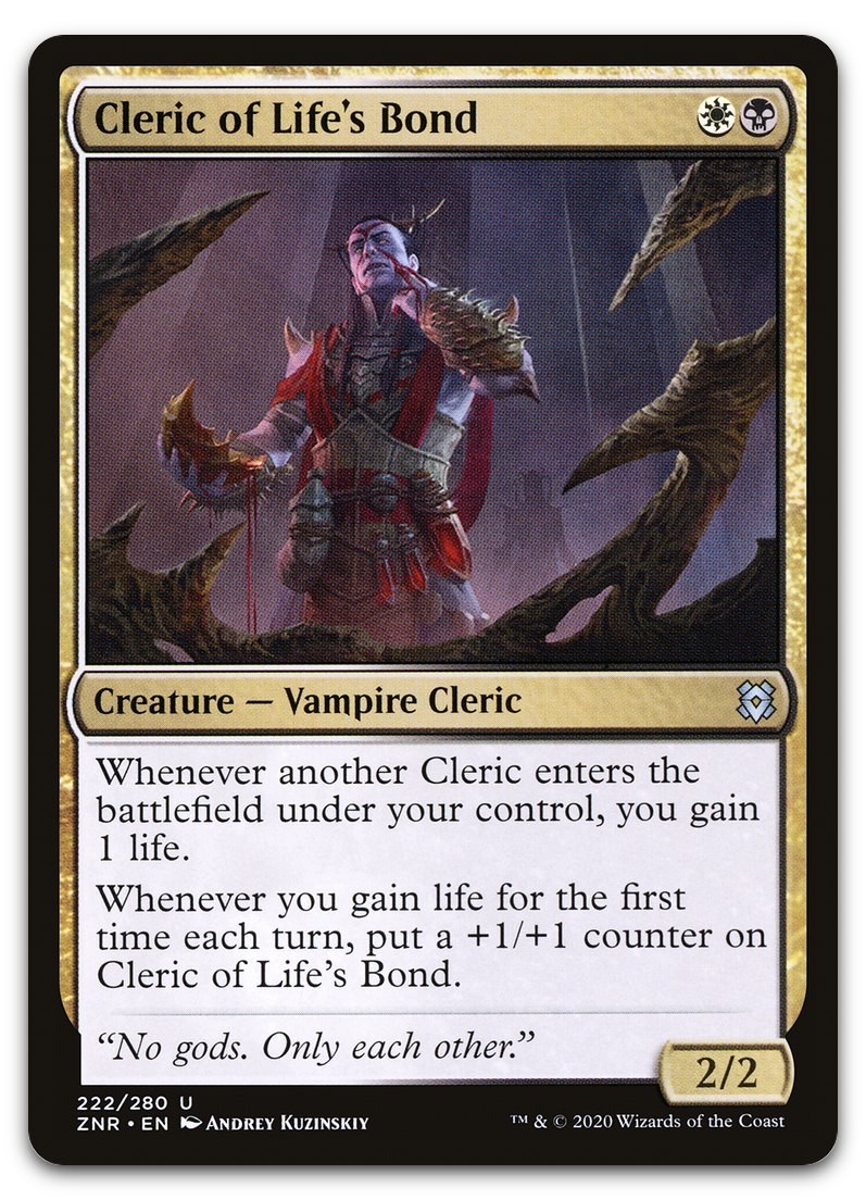 Cleric of Life's Bond (Zendikar Rising)