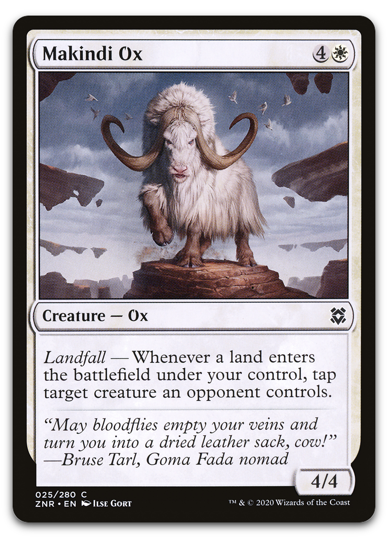 Makindi Ox (Zendikar Rising)