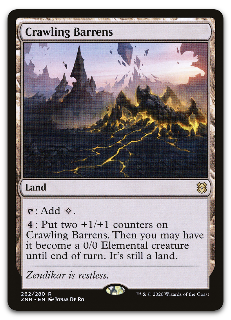 Crawling Barrens (Zendikar Rising)