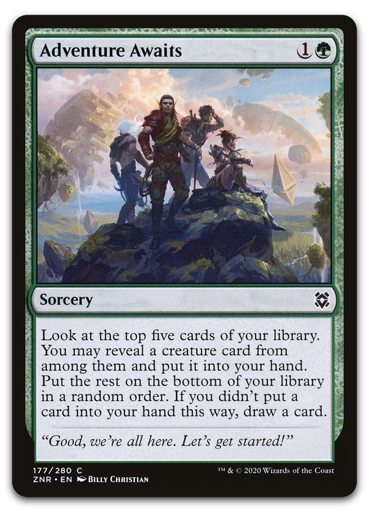 Adventure Awaits (Zendikar Rising)
