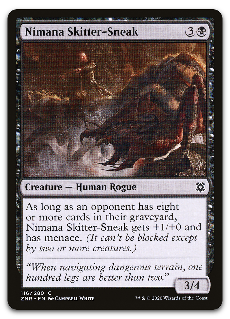 Nimana Skitter-Sneak (Zendikar Rising)