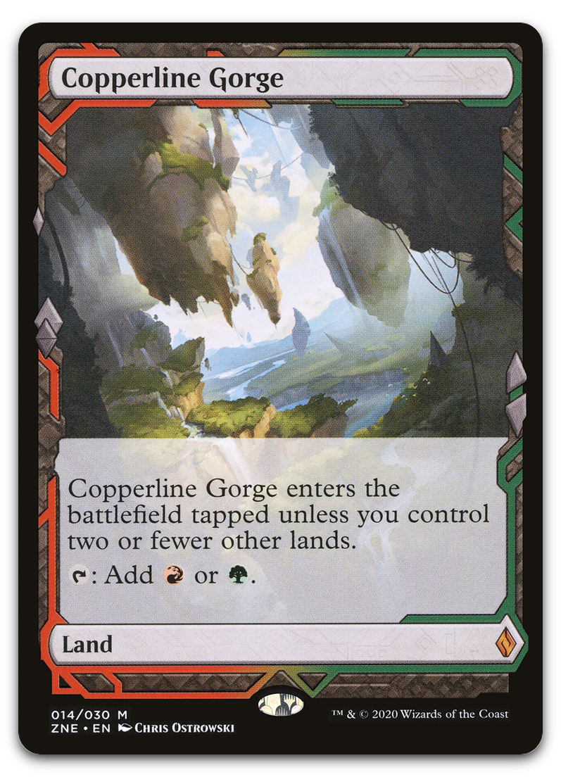 Copperline Gorge (Zendikar Rising Expeditions)