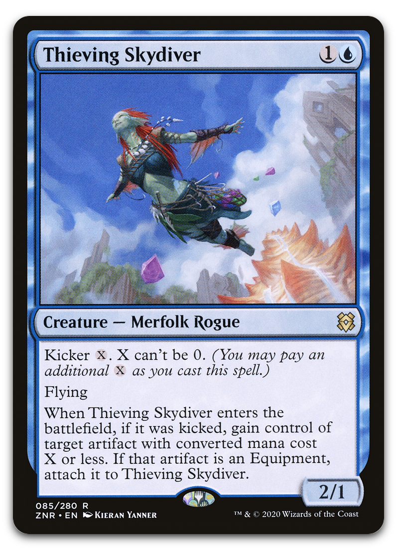 Thieving Skydiver (Zendikar Rising)