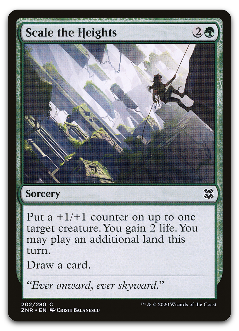 Scale the Heights (Zendikar Rising)