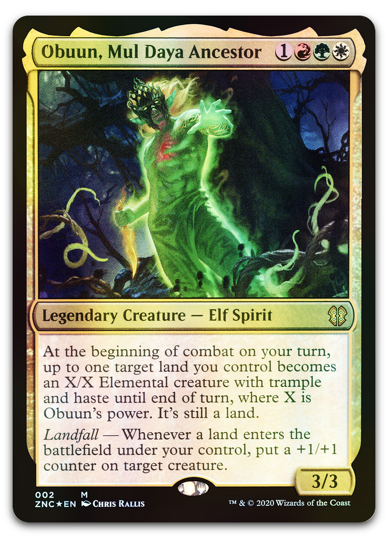 Obuun, Mul Daya Ancestor (Commander: Zendikar Rising)