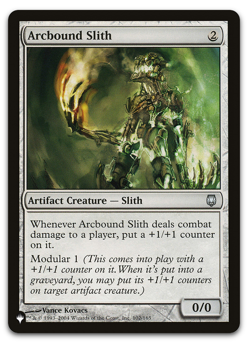 Arcbound Slith (The List Reprints)