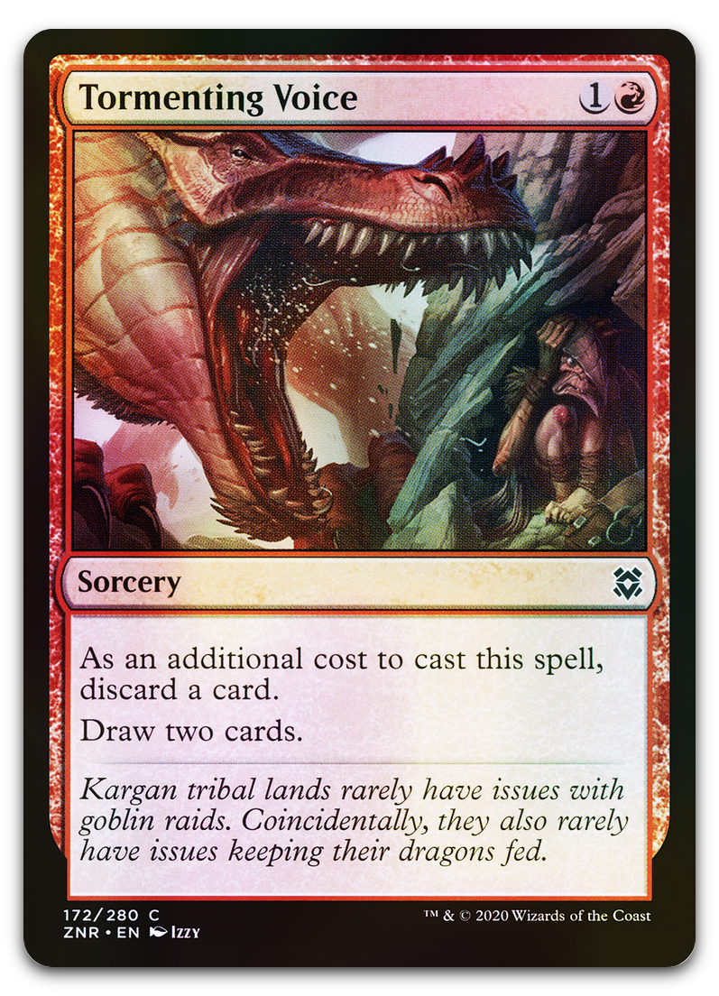 Tormenting Voice (Zendikar Rising)