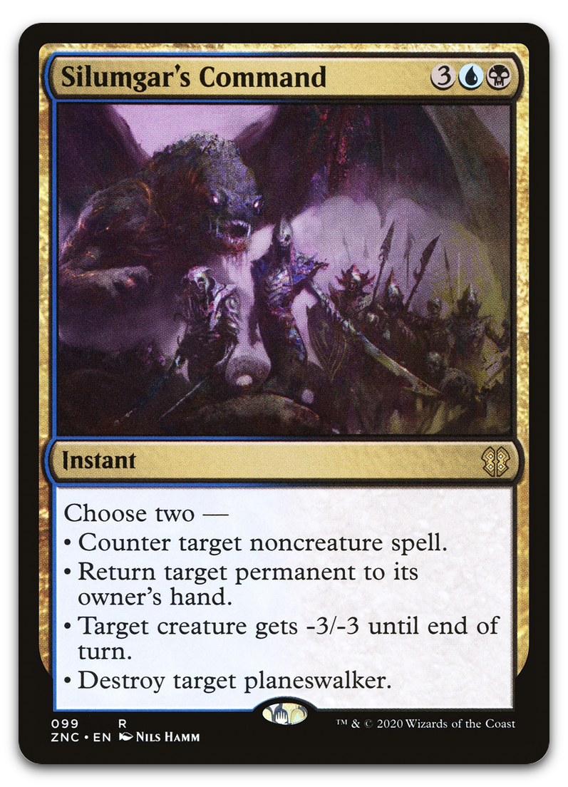 Silumgar's Command (Commander: Zendikar Rising)