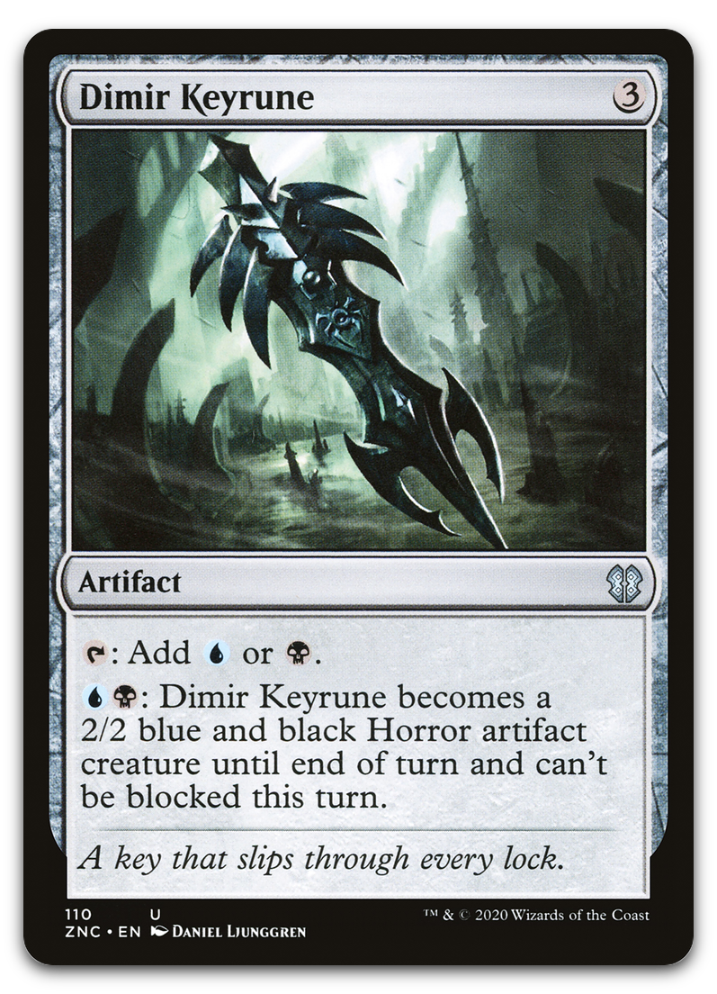 Dimir Keyrune (Commander: Zendikar Rising)