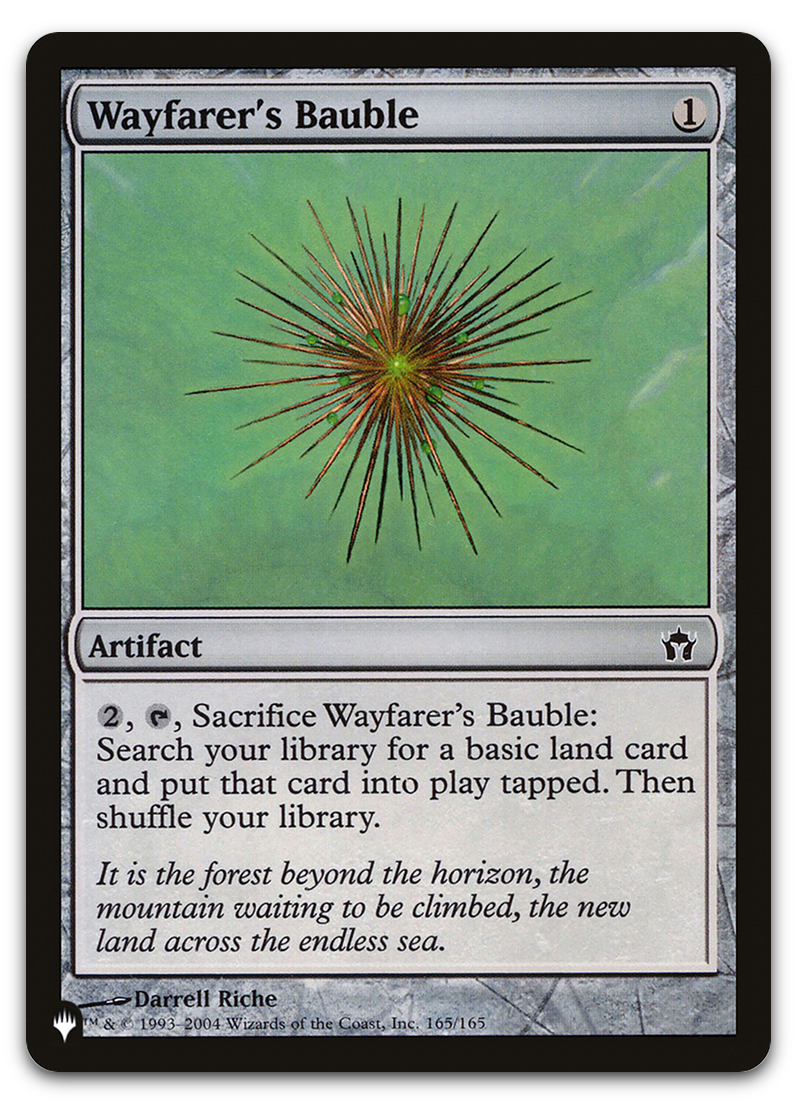 Wayfarer's Bauble (The List Reprints)