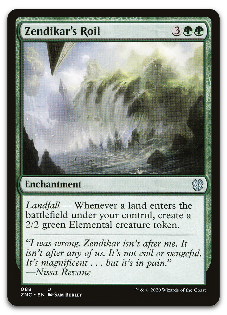 Zendikar's Roil (Commander: Zendikar Rising)