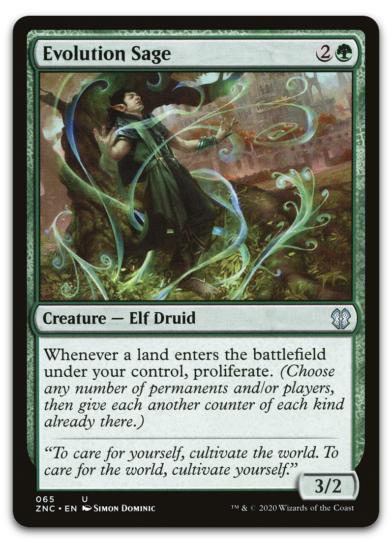 Evolution Sage (Commander: Zendikar Rising)