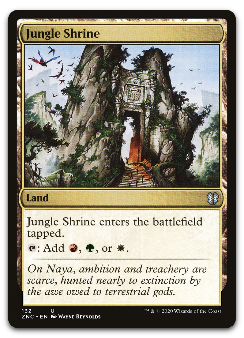 Jungle Shrine (Commander: Zendikar Rising)