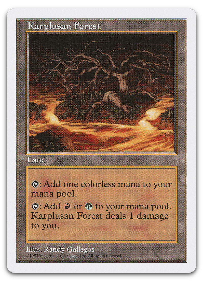 Karplusan Forest (Fifth Edition)