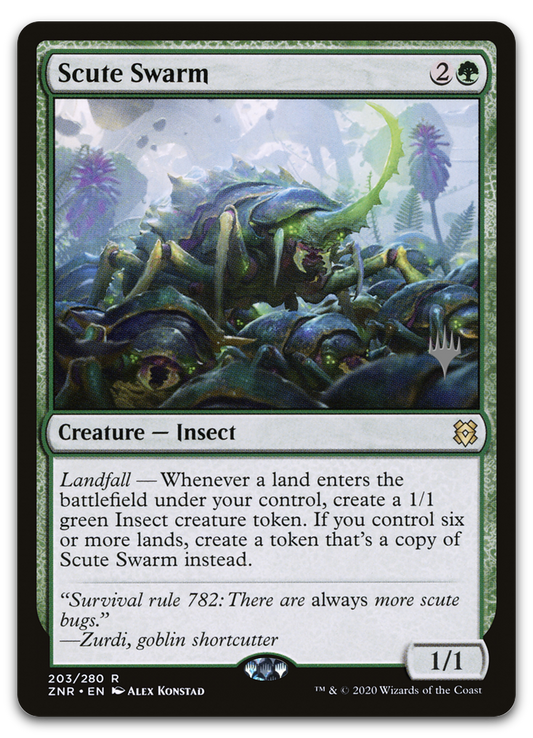 Scute Swarm (Promo Pack: Zendikar Rising)