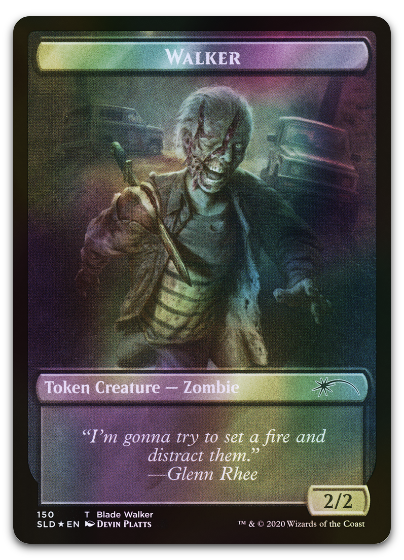 Walker (Blade Walker // Winslow) Double-sided Token (Secret Lair Drop Series)