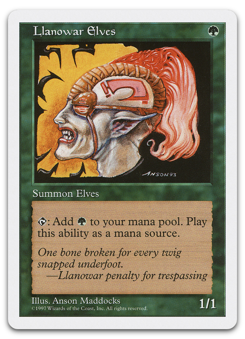 Llanowar Elves (Fifth Edition)