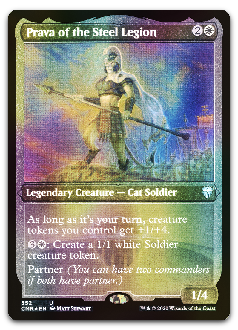 Prava of the Steel Legion (Foil Etched) (Commander Legends)