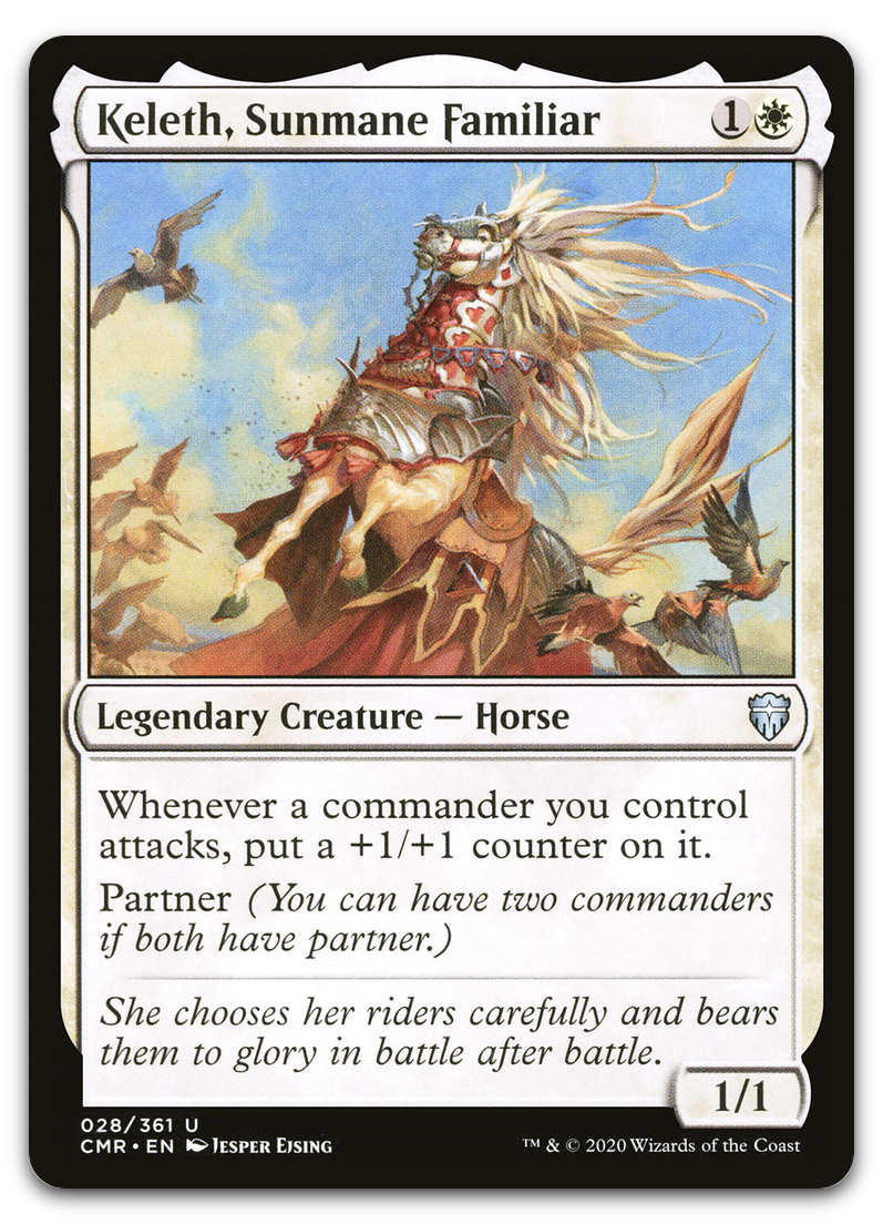 Keleth, Sunmane Familiar (Commander Legends)