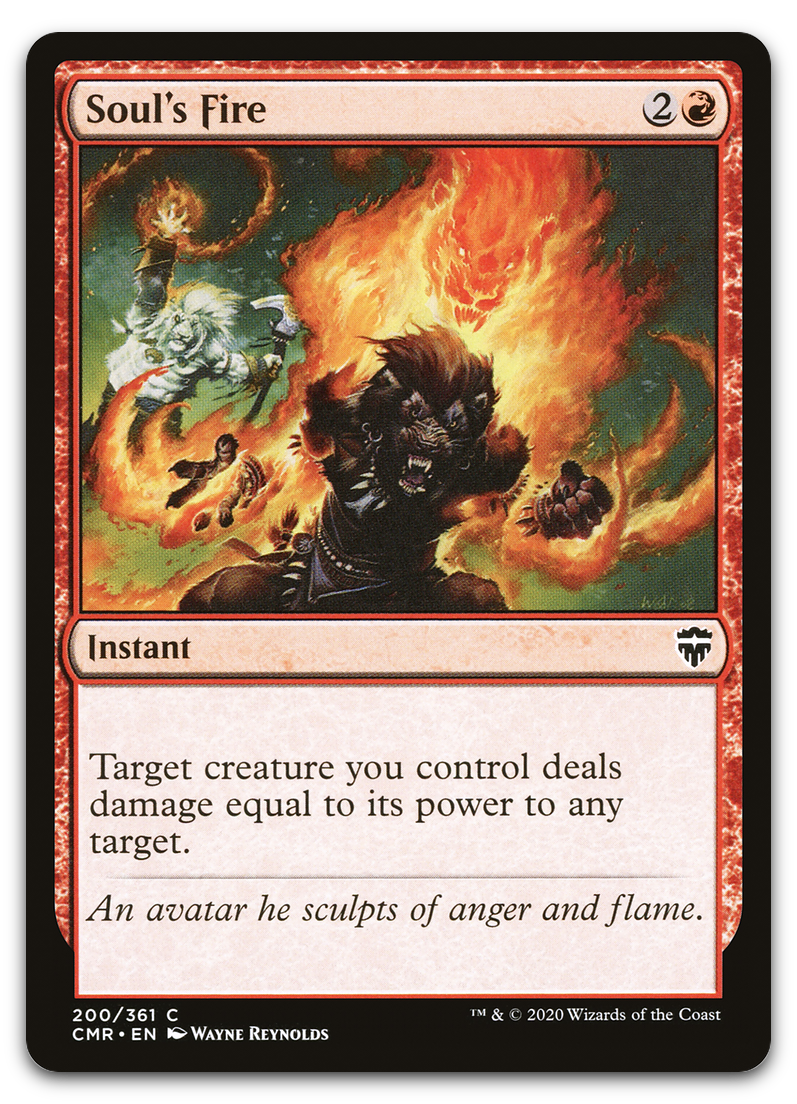 Soul's Fire (Commander Legends)