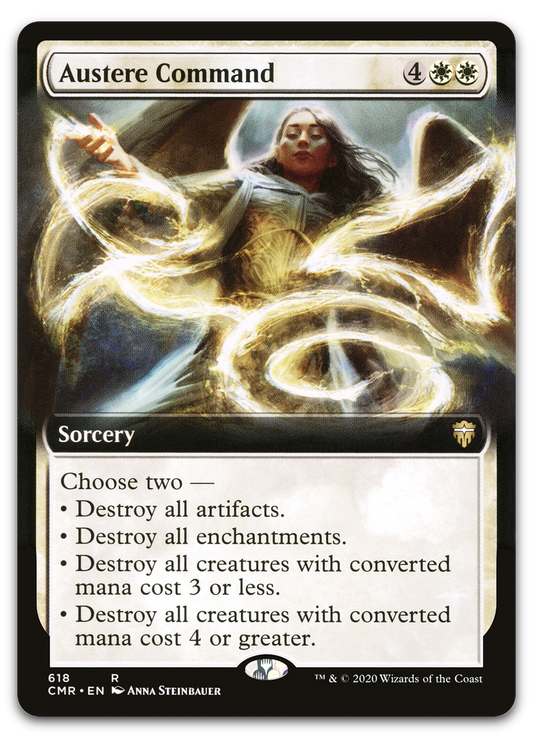 Austere Command (Extended Art) (Commander Legends)