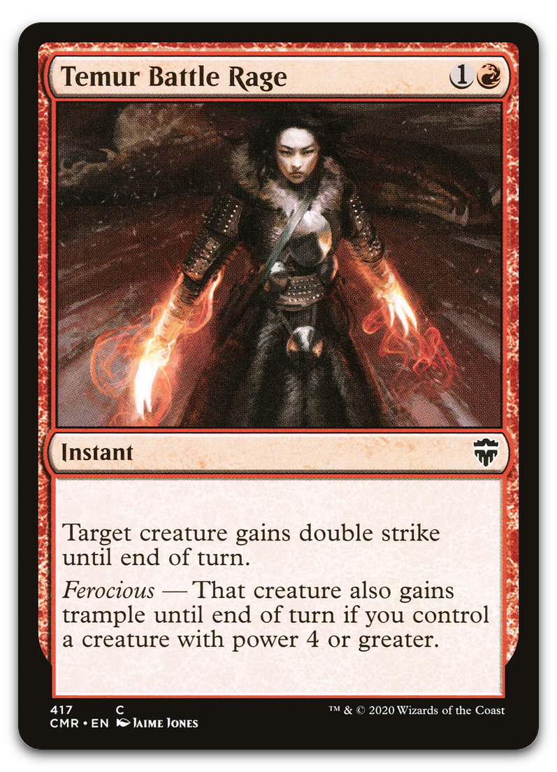 Temur Battle Rage (Commander Legends)