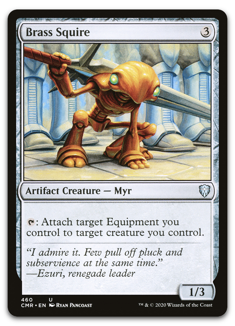 Brass Squire (Commander Legends)