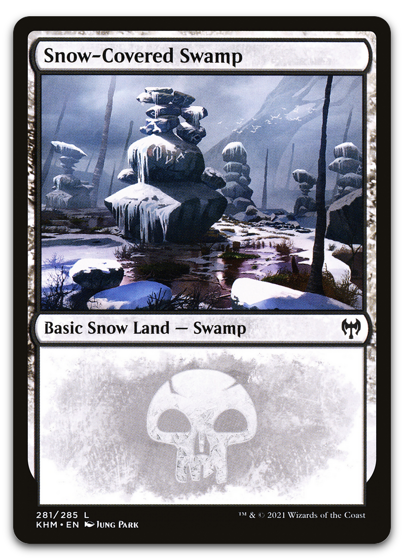 Snow-Covered Swamp (281) (Kaldheim)