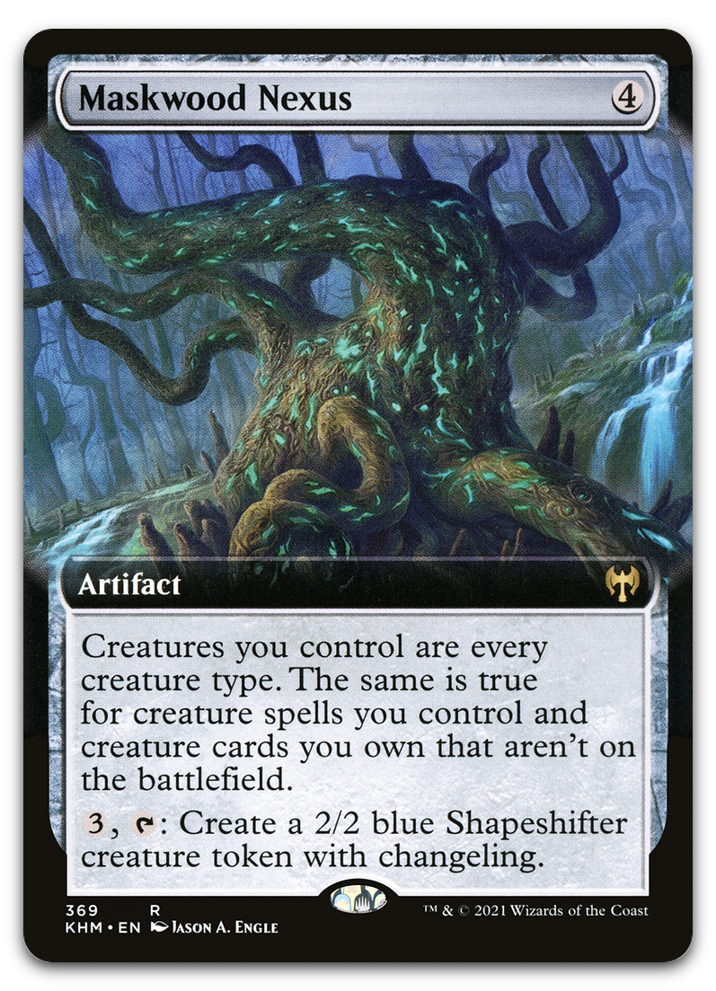 Maskwood Nexus (Extended Art) (Kaldheim) – Cardsurfer Games