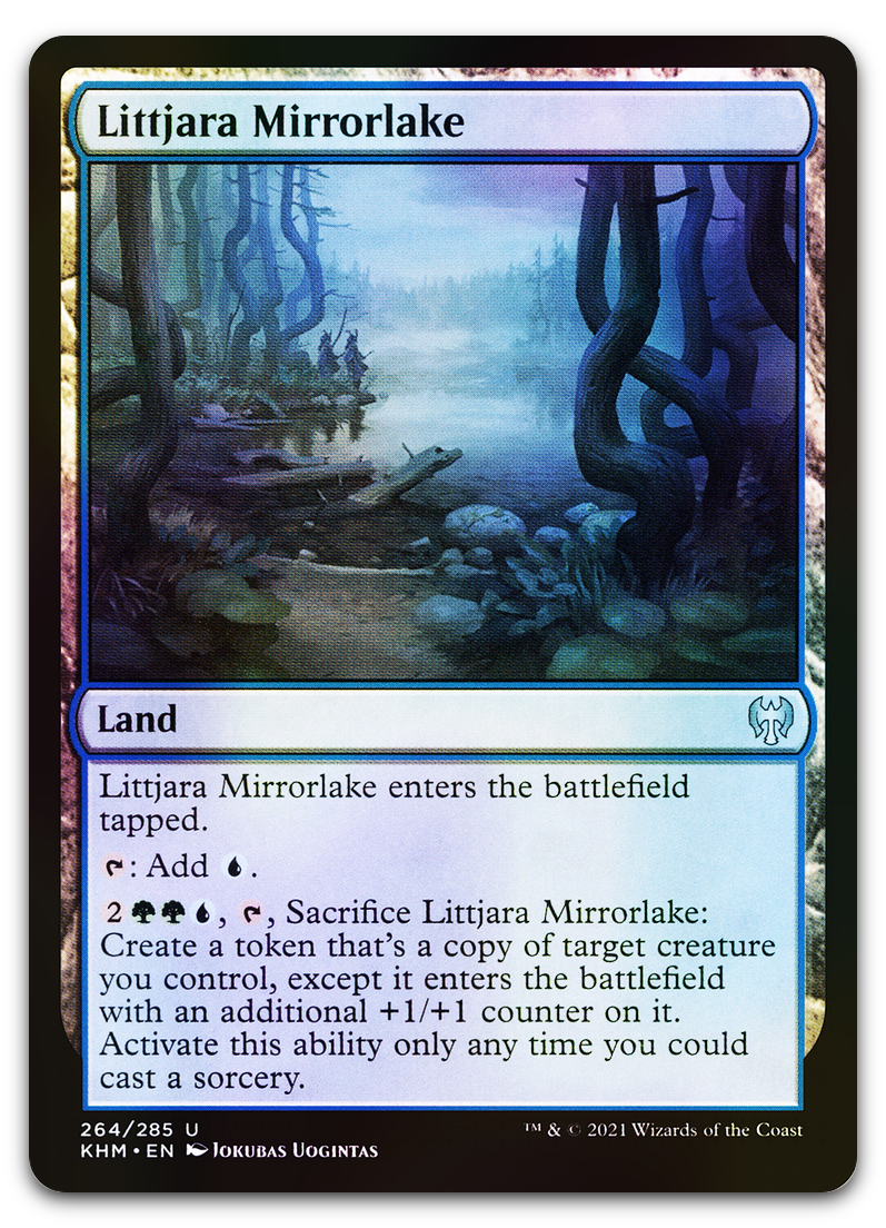 Littjara Mirrorlake (Kaldheim)