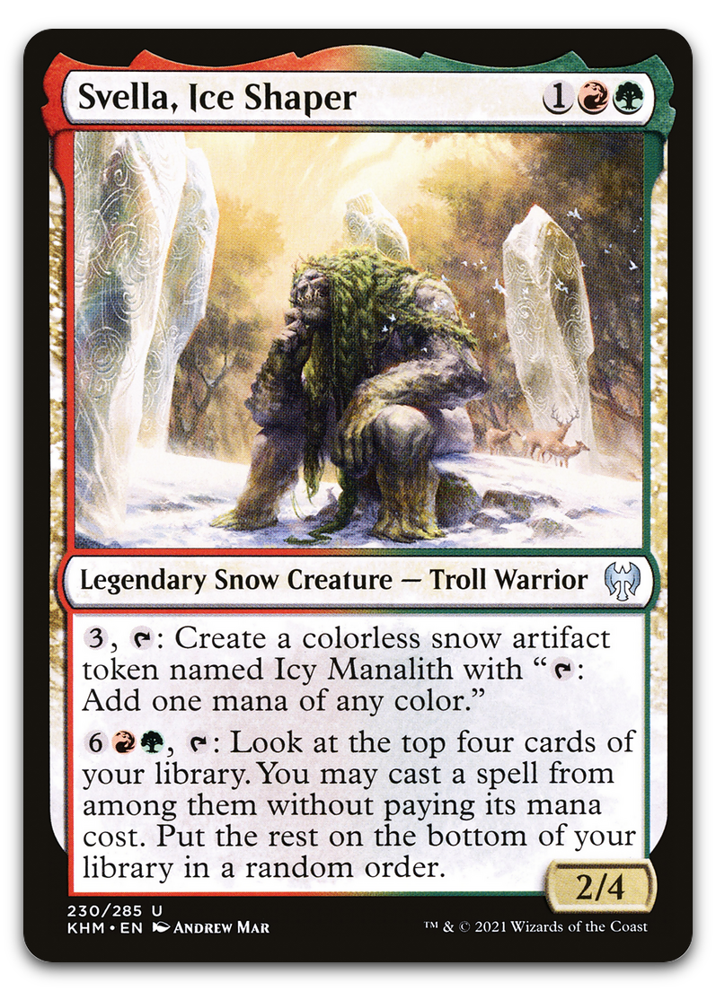 Svella, Ice Shaper (Kaldheim)