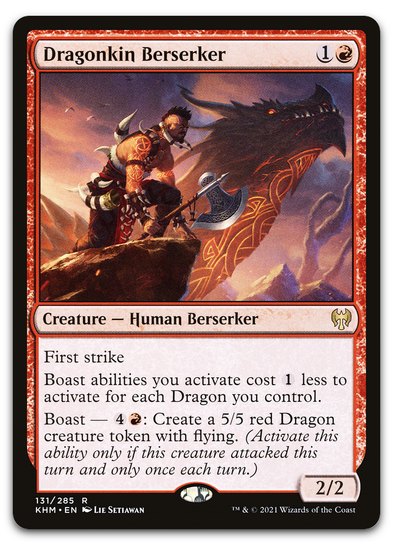 Dragonkin Berserker (Kaldheim)