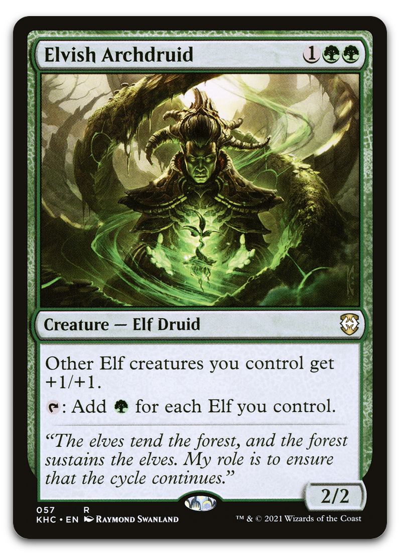 Elvish Archdruid (Commander: Kaldheim)