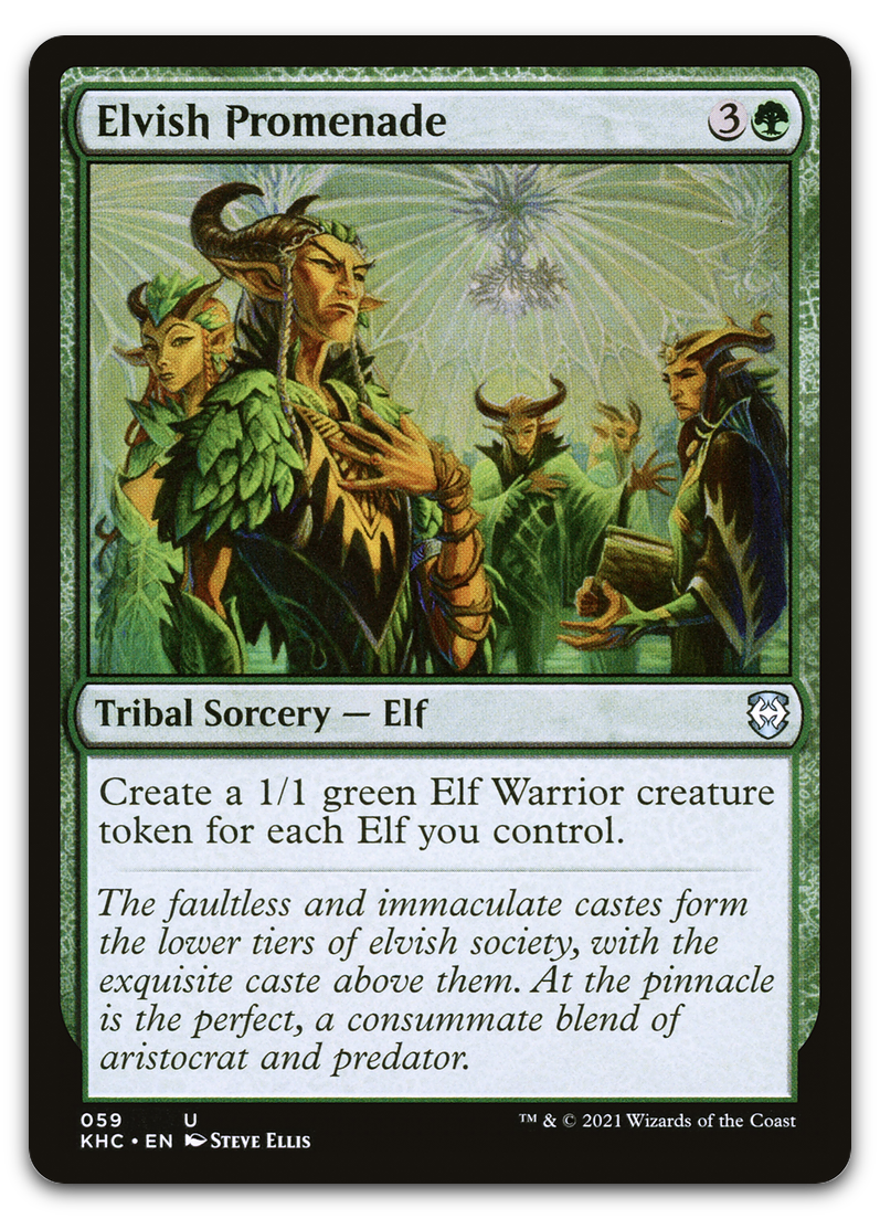 Elvish Promenade (Commander: Kaldheim)