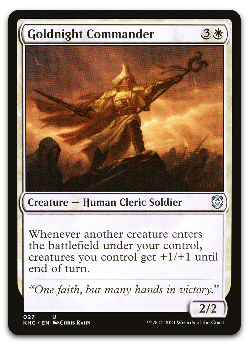 Goldnight Commander (Commander: Kaldheim)