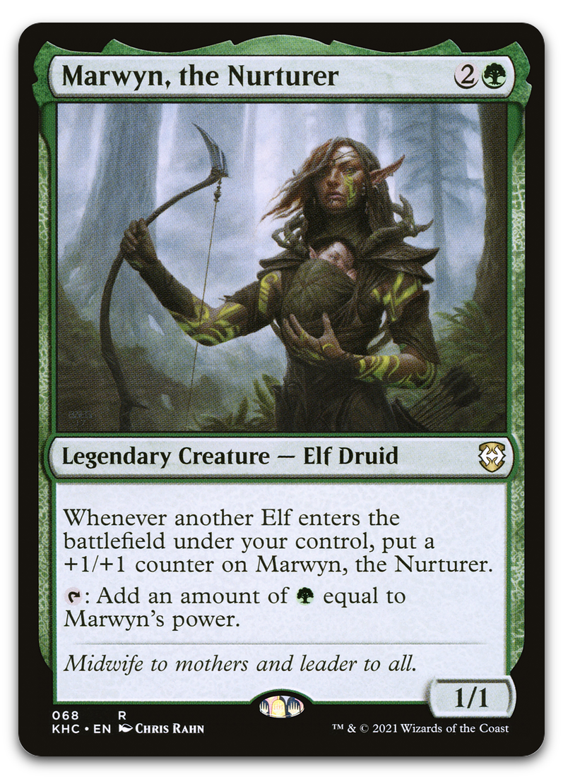 Marwyn, the Nurturer (Commander: Kaldheim)