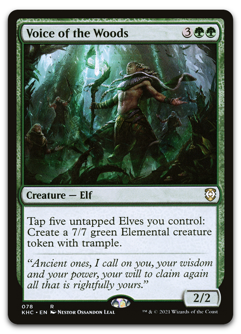Voice of the Woods (Commander: Kaldheim)