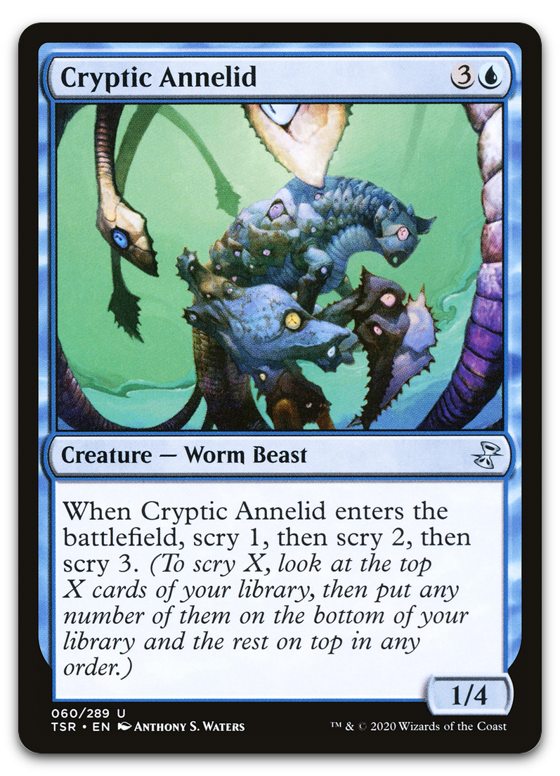 Cryptic Annelid (Time Spiral: Remastered)