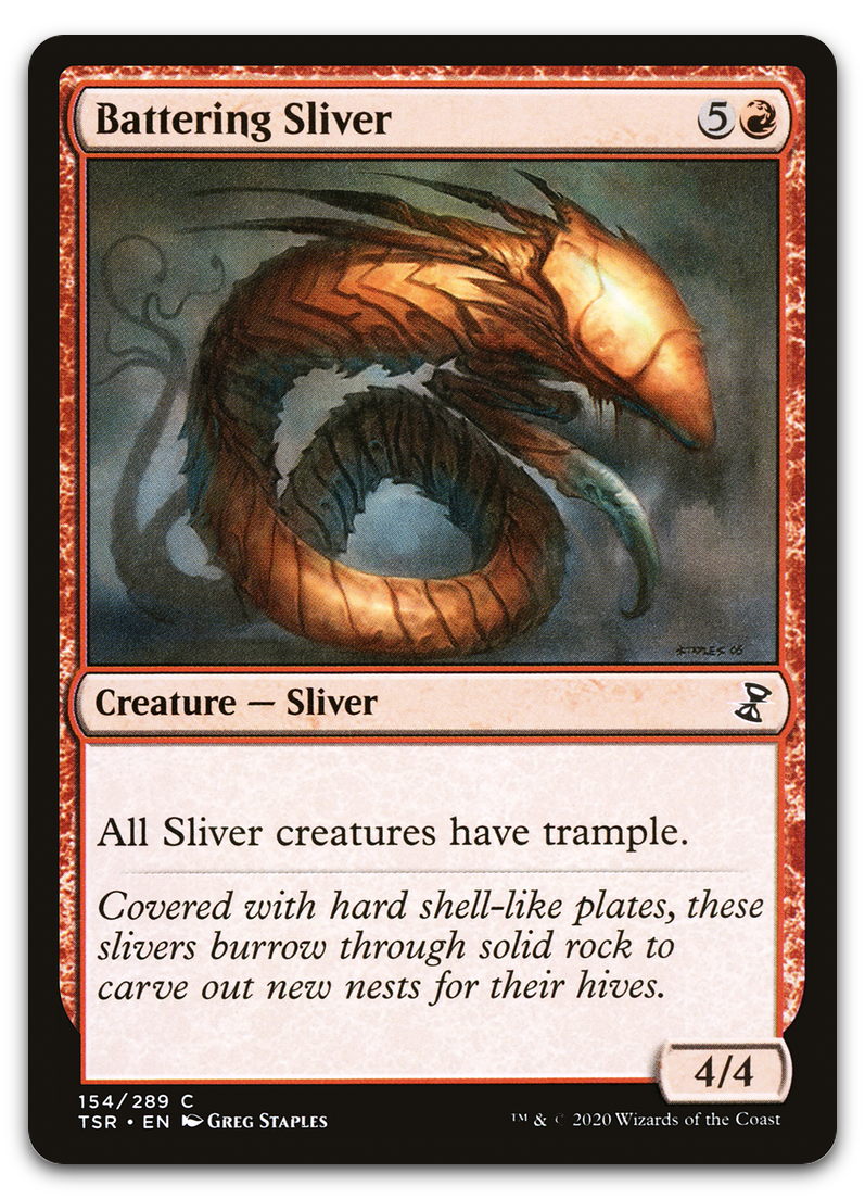 Battering Sliver (Time Spiral: Remastered)
