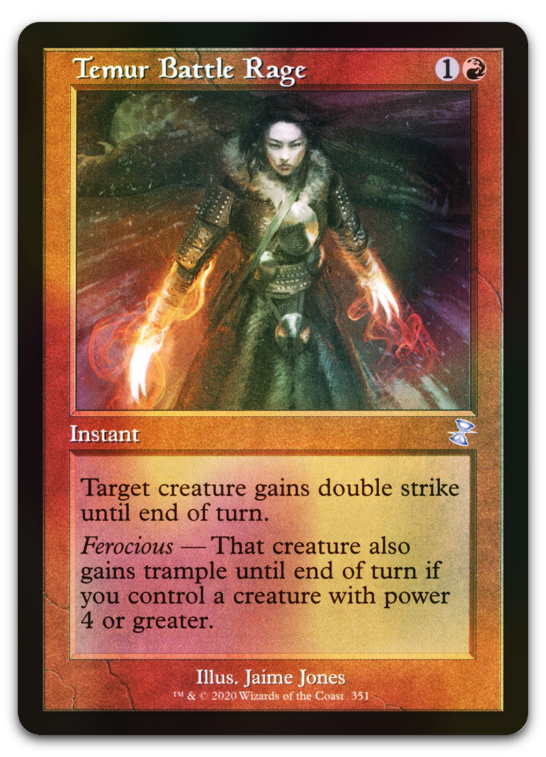 Temur Battle Rage (Time Spiral: Remastered)