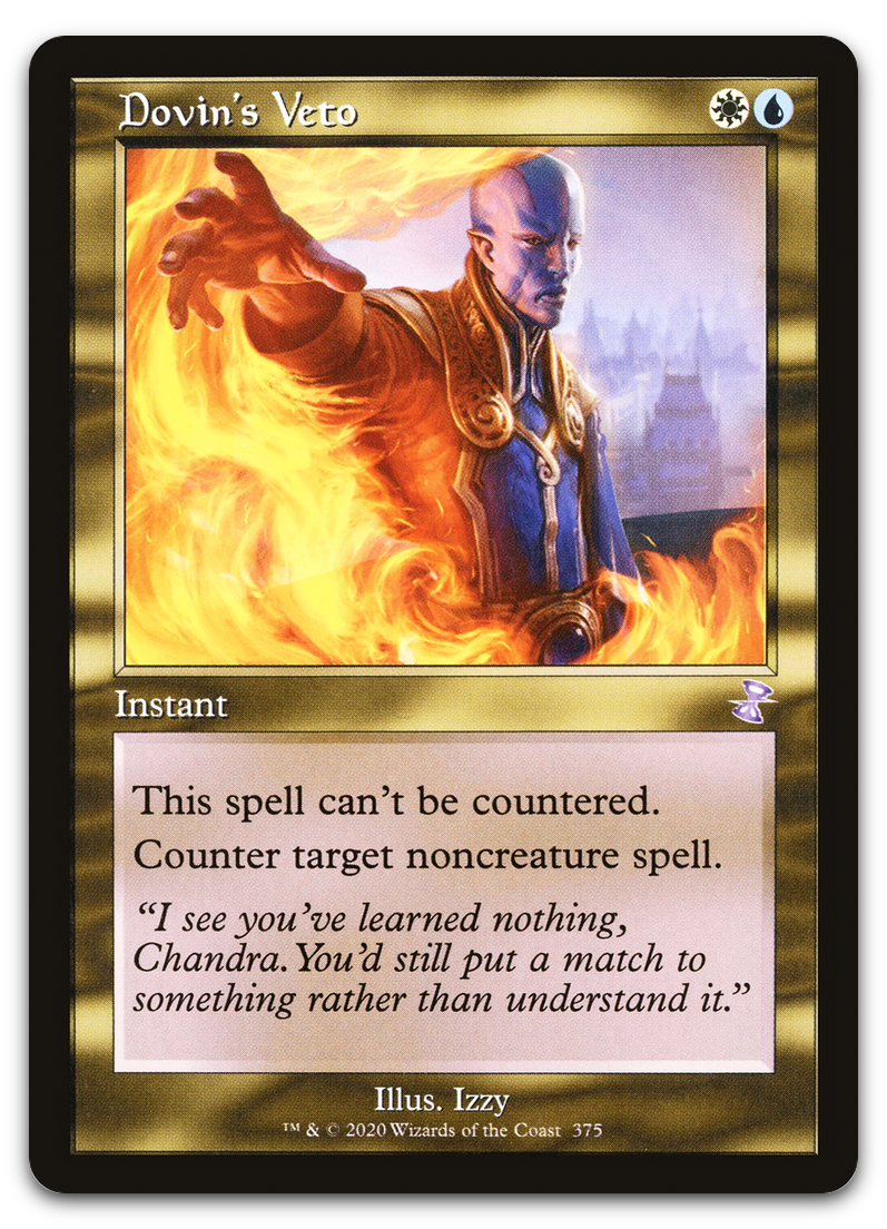 Dovin's Veto (Time Spiral: Remastered)