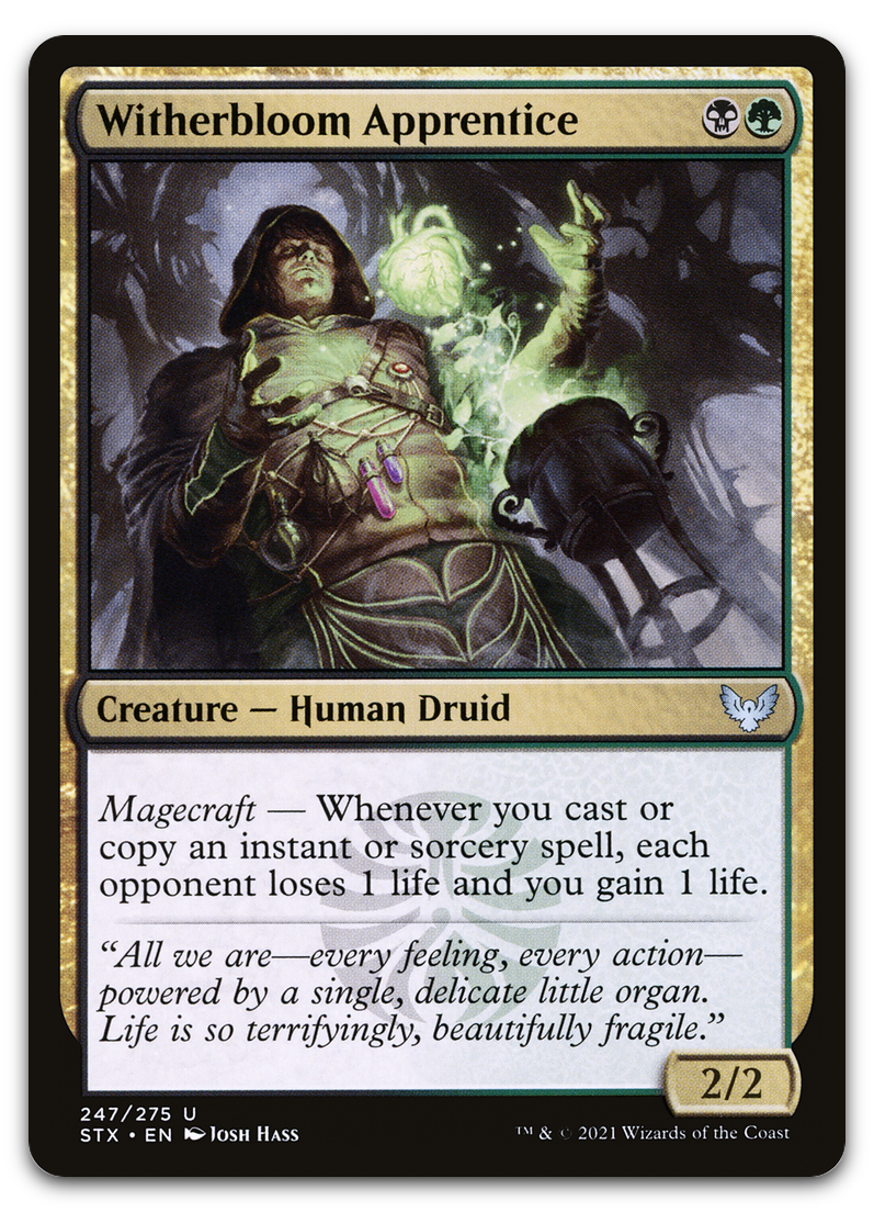 Witherbloom Apprentice (Strixhaven: School of Mages)