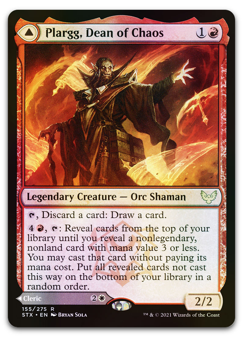 Plargg, Dean of Chaos (Strixhaven: School of Mages)