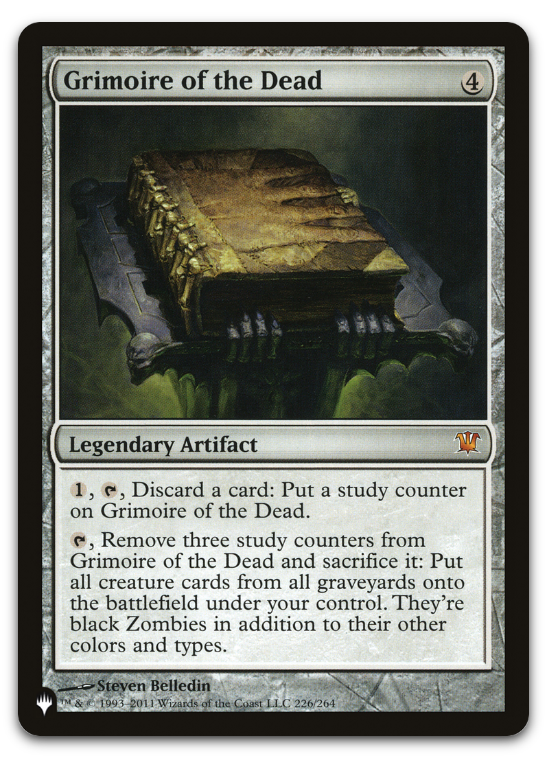 Grimoire of the Dead (The List Reprints)