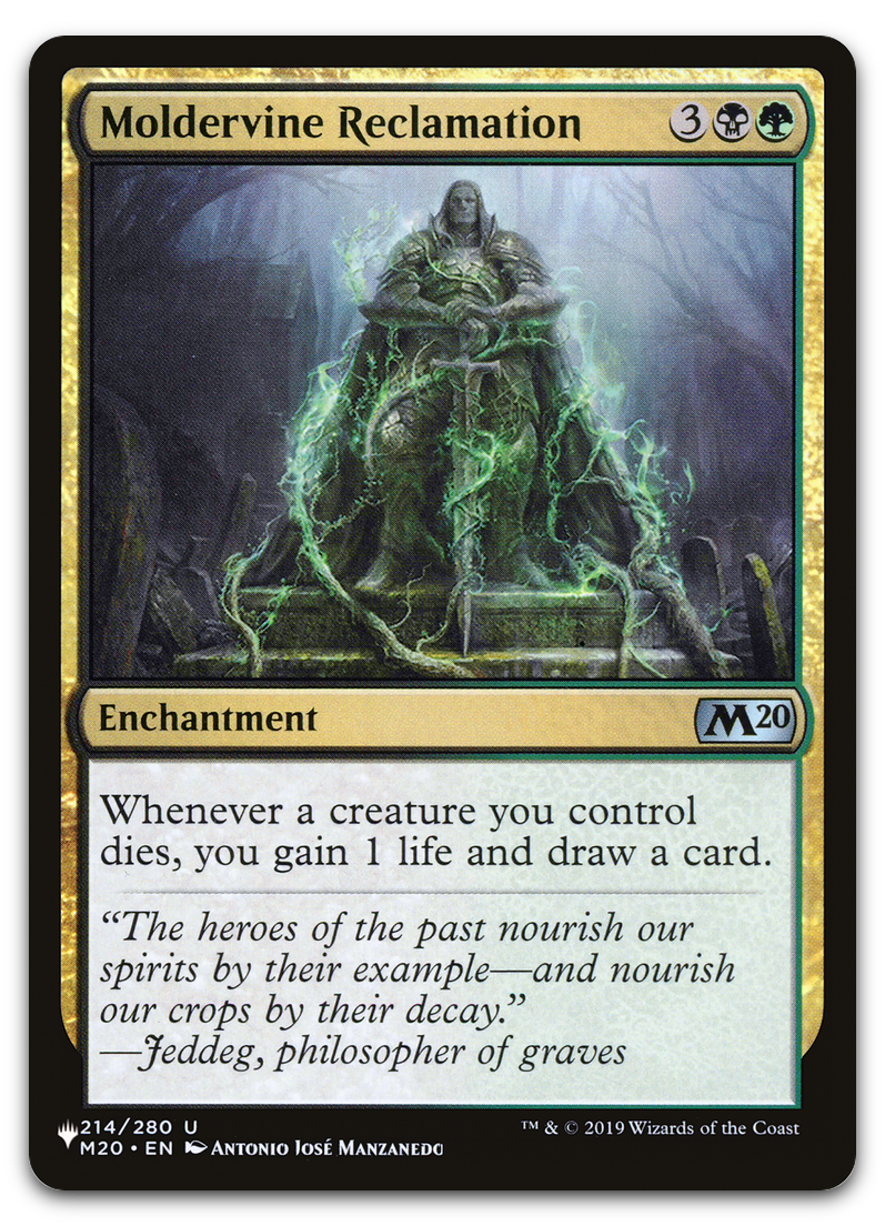 Moldervine Reclamation (The List Reprints)