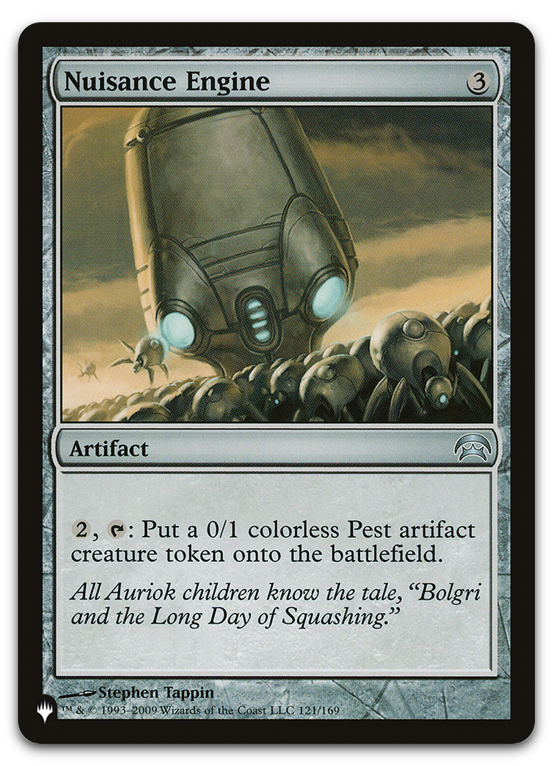 Nuisance Engine (The List Reprints)